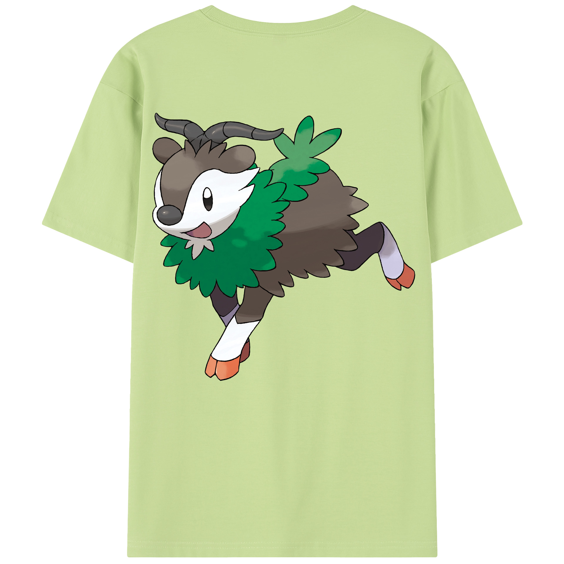 （画像用） ポケットモンスター Pokémon 綿100％半袖Tシャツ（背面プリント）